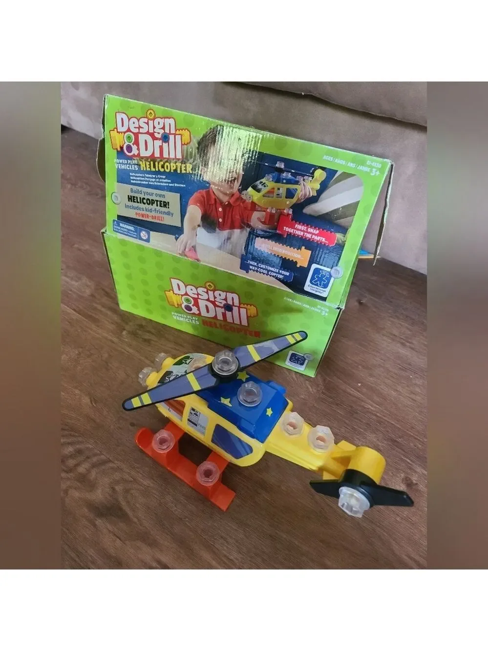 Educational Insights Helicopter Toy Design Drill